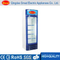 390L Upright Supermercado Commercial Glass Display Vitrina Precio